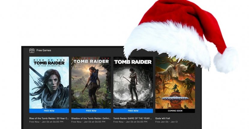 Epic Games раздаёт сразу 3 современные части Tomb Raider бесплатно